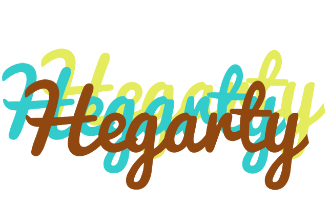 Hegarty cupcake logo