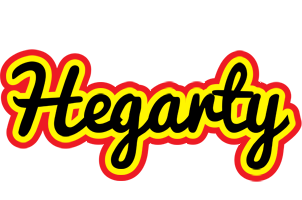 Hegarty flaming logo