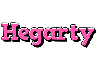 Hegarty girlish logo