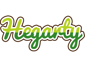 Hegarty golfing logo