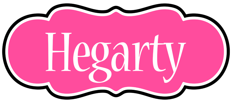Hegarty invitation logo