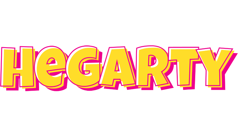 Hegarty kaboom logo
