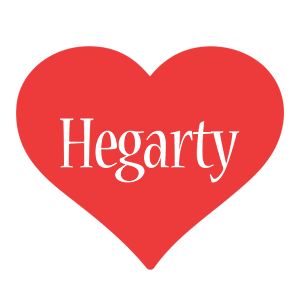 Hegarty love logo