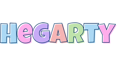 Hegarty pastel logo