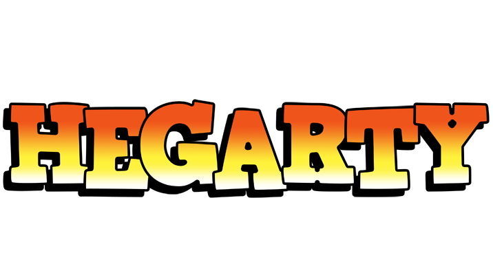 Hegarty sunset logo