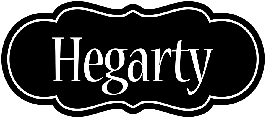 Hegarty welcome logo