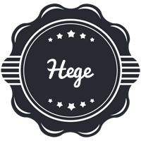 Hege badge logo