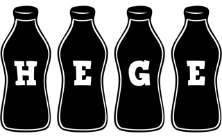 Hege bottle logo