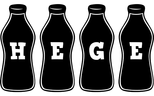 Hege bottle logo