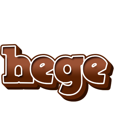 Hege brownie logo