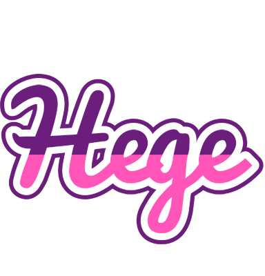 Hege cheerful logo
