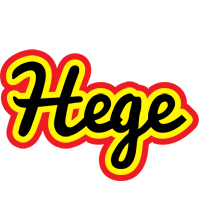 Hege flaming logo