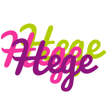 Hege flowers logo