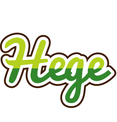 Hege golfing logo