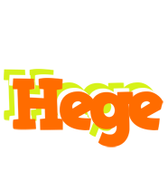 Hege healthy logo