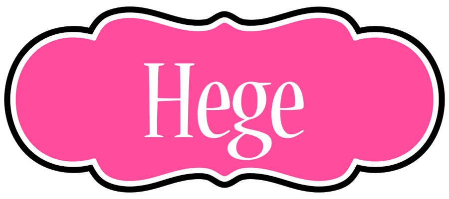 Hege invitation logo