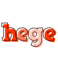 Hege paint logo