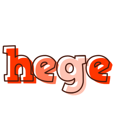 Hege paint logo