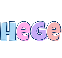 Hege pastel logo