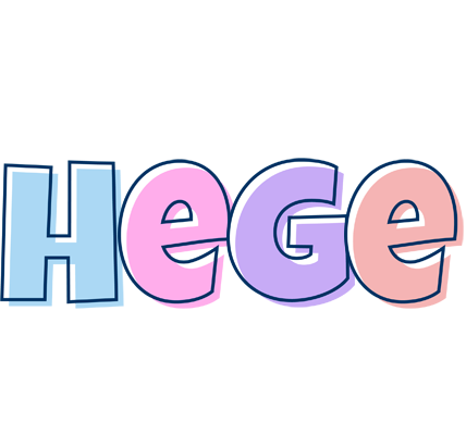Hege pastel logo