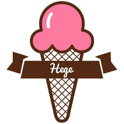 Hege premium logo