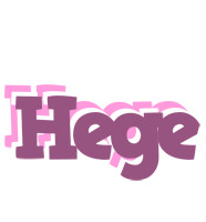 Hege relaxing logo