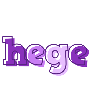 Hege sensual logo