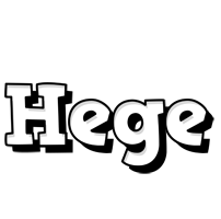 Hege snowing logo