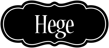 Hege welcome logo