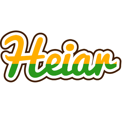 Heiðar banana logo