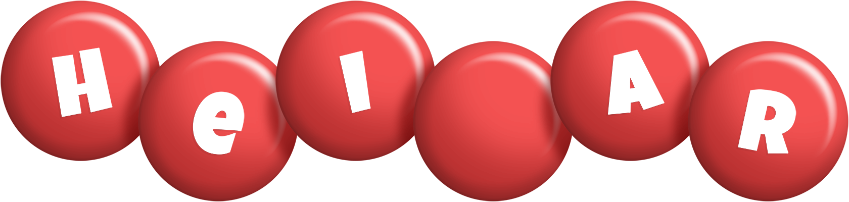 Heiðar candy-red logo
