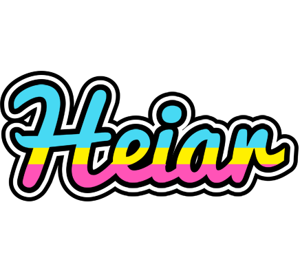 Heiðar circus logo