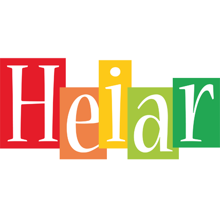 Heiðar colors logo