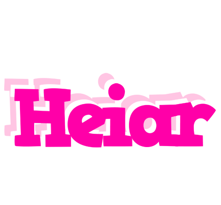 Heiðar dancing logo