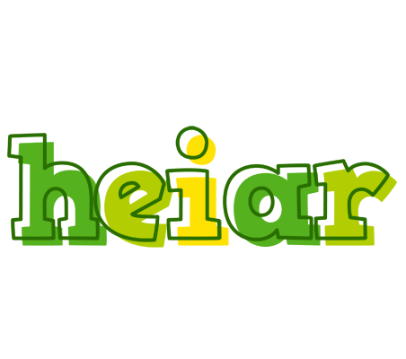Heiðar juice logo