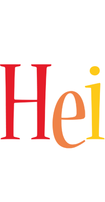 Hei birthday logo