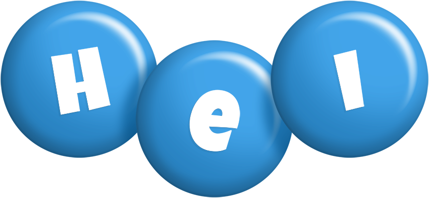Hei candy-blue logo
