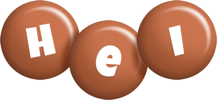 Hei candy-brown logo