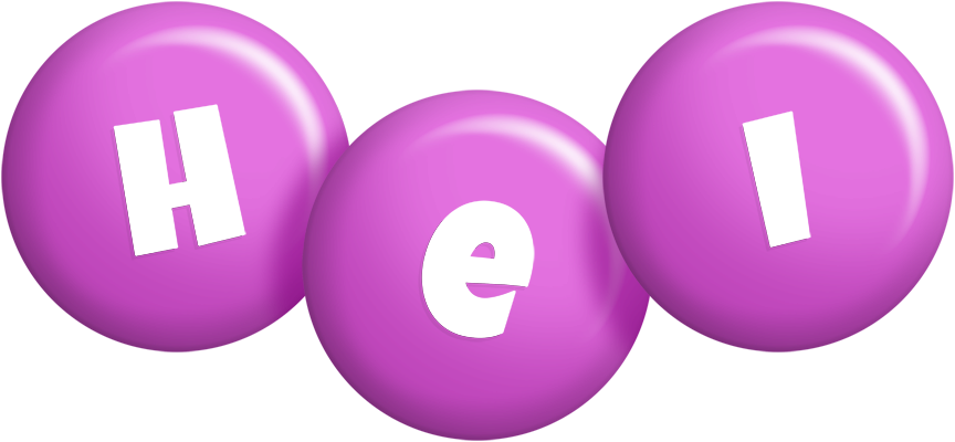 Hei candy-purple logo