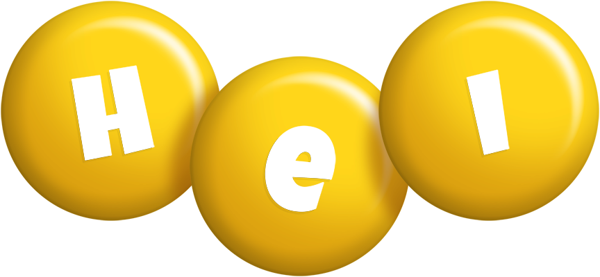 Hei candy-yellow logo