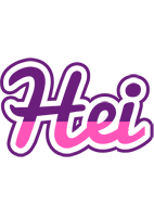 Hei cheerful logo