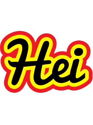 Hei flaming logo