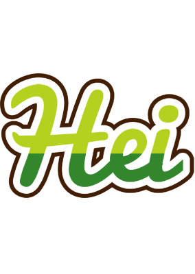 Hei golfing logo