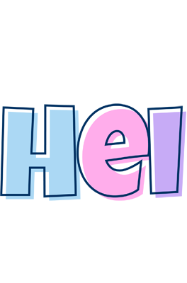Hei pastel logo
