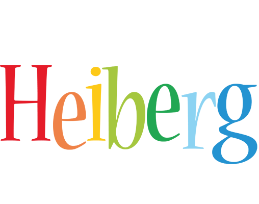 Heiberg birthday logo