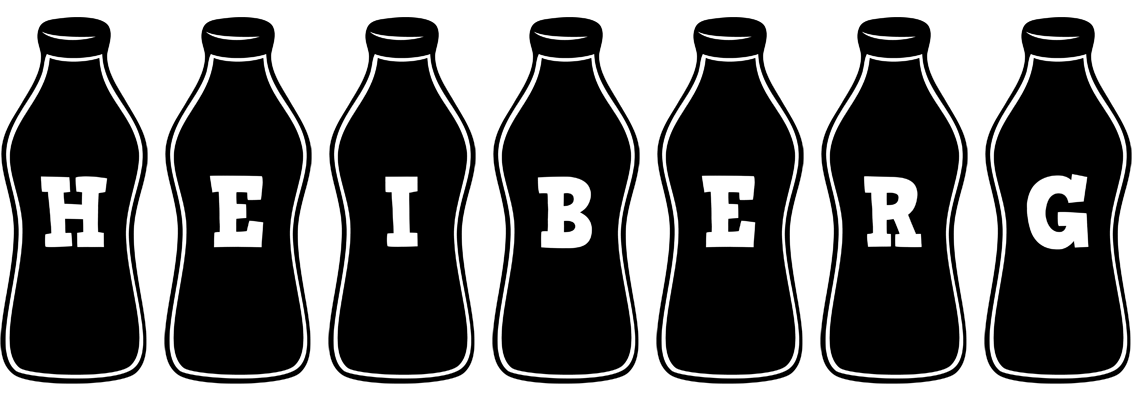 Heiberg bottle logo
