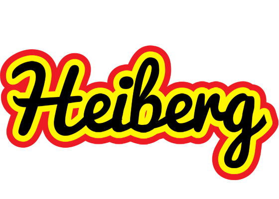 Heiberg flaming logo