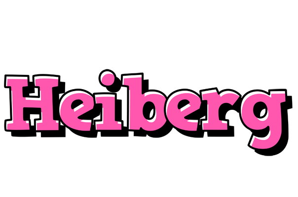 Heiberg girlish logo
