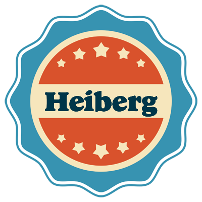 Heiberg labels logo