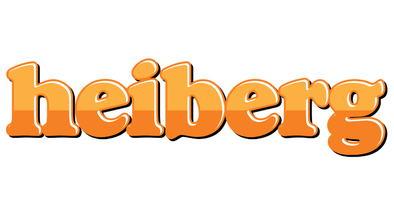 Heiberg orange logo